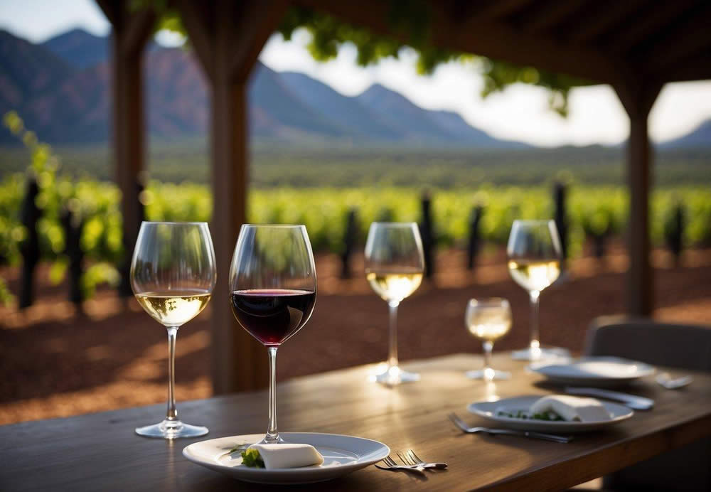 A luxurious wine tour from Scottsdale to Sedona, featuring scenic vineyards and elegant wine tastings