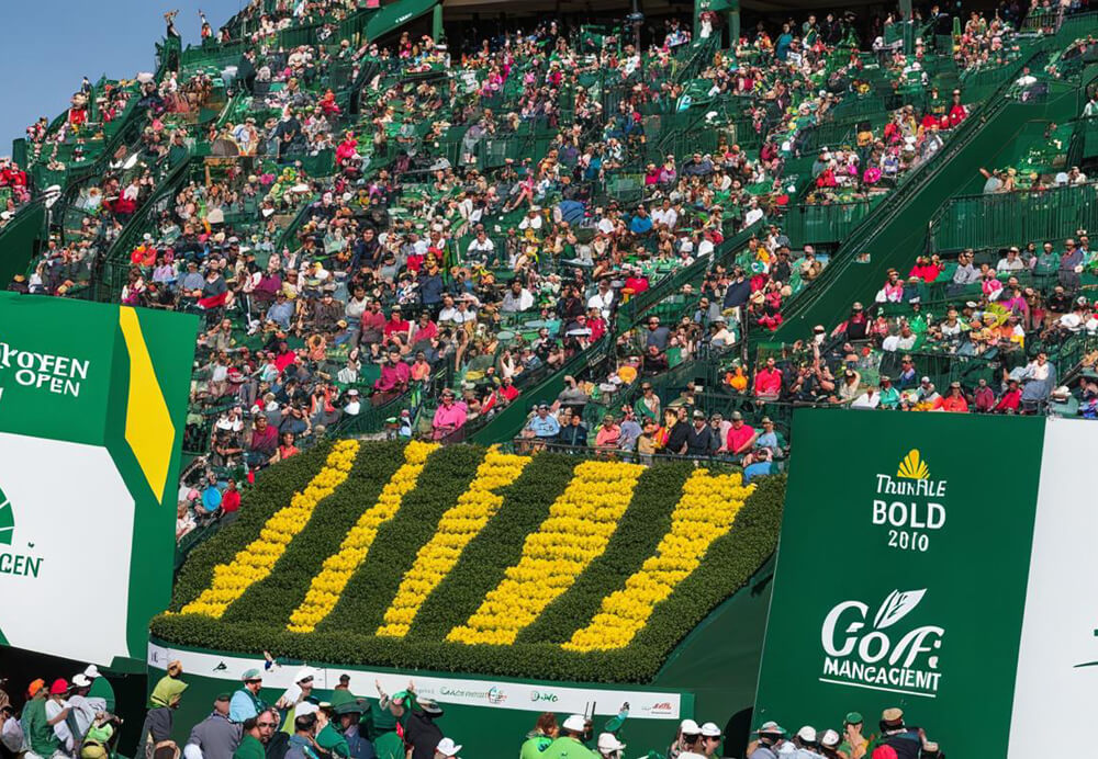 Atmosphere at the Waste Management Phoenix Open