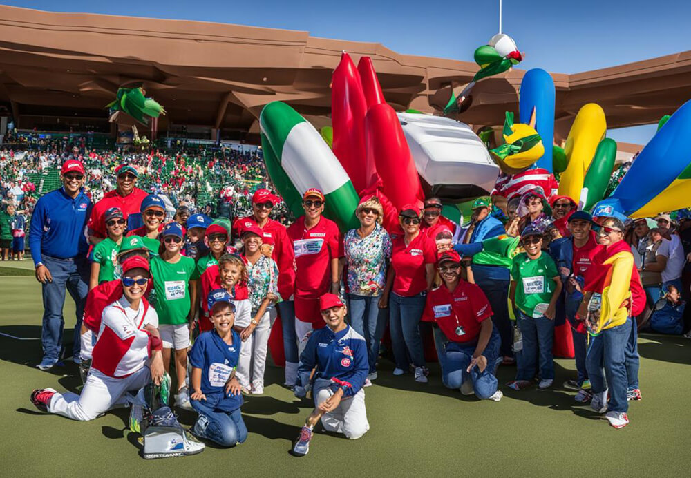 Thunderbirds Charities community outreach at the WM Phoenix Open